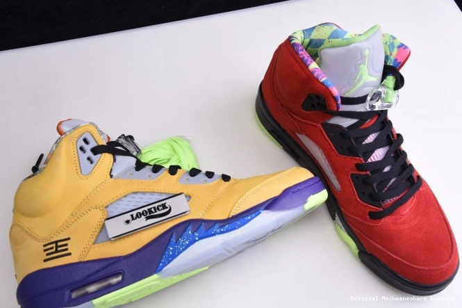 Official Maikesneakers Retro 5 Jordan What CZ5725-700 The 0709